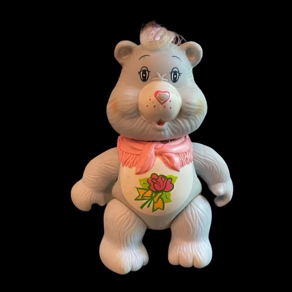 Vintage 80's Care Bears Grams Bear Posable Figurine